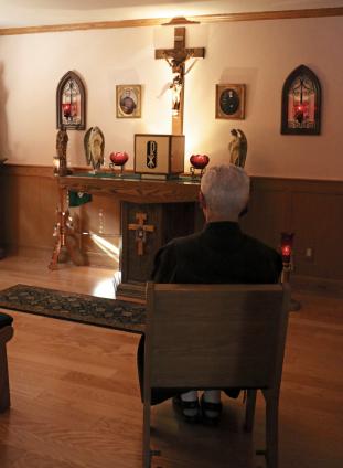 Das persönliche Gebet ist ein wichtiger Teil jedes Tages.